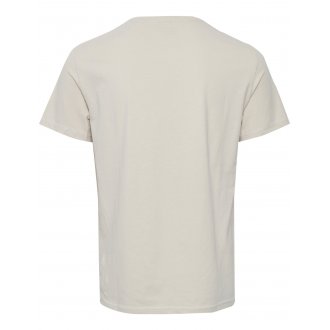 T-shirt à col rond Blend en coton beige
