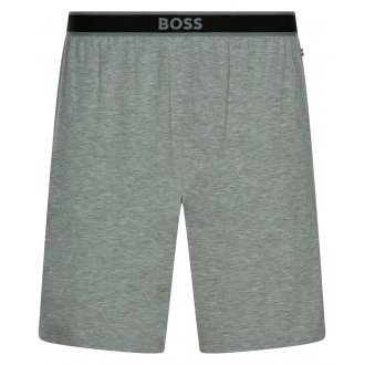 Short Boss gris avec taille élastiquée