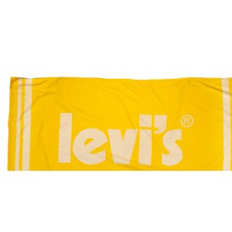 Serviette de bain Levi's® en coton jaune