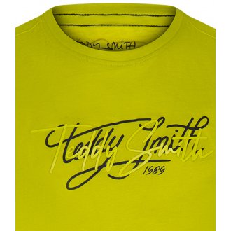 T-shirt à logo signature Teddy Smith en coton jaune