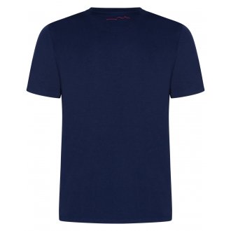 T-shirt col rond Teddy Smith en coton bleu marine