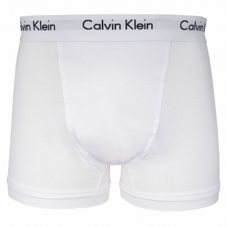 Lot de 3 Shortys Calvin Klein en coton stretch blanc