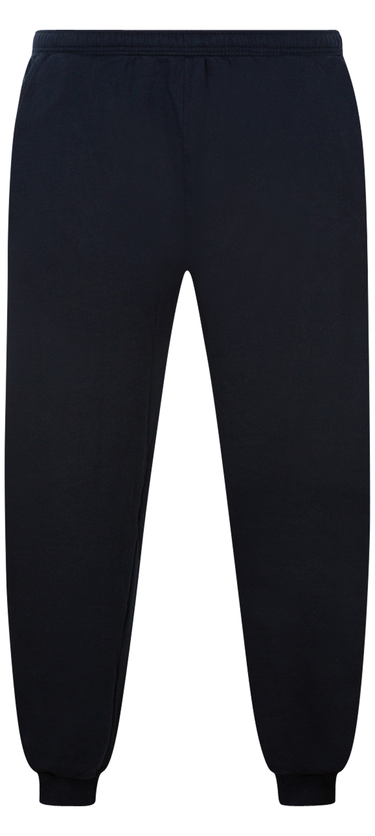 pantalon de jogging adamo athen en coton bleu marine coupe droite