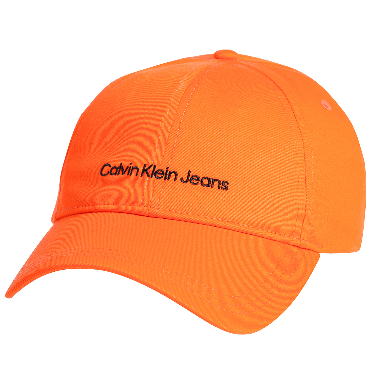 Casquette Calvin Klein coton biologique orange