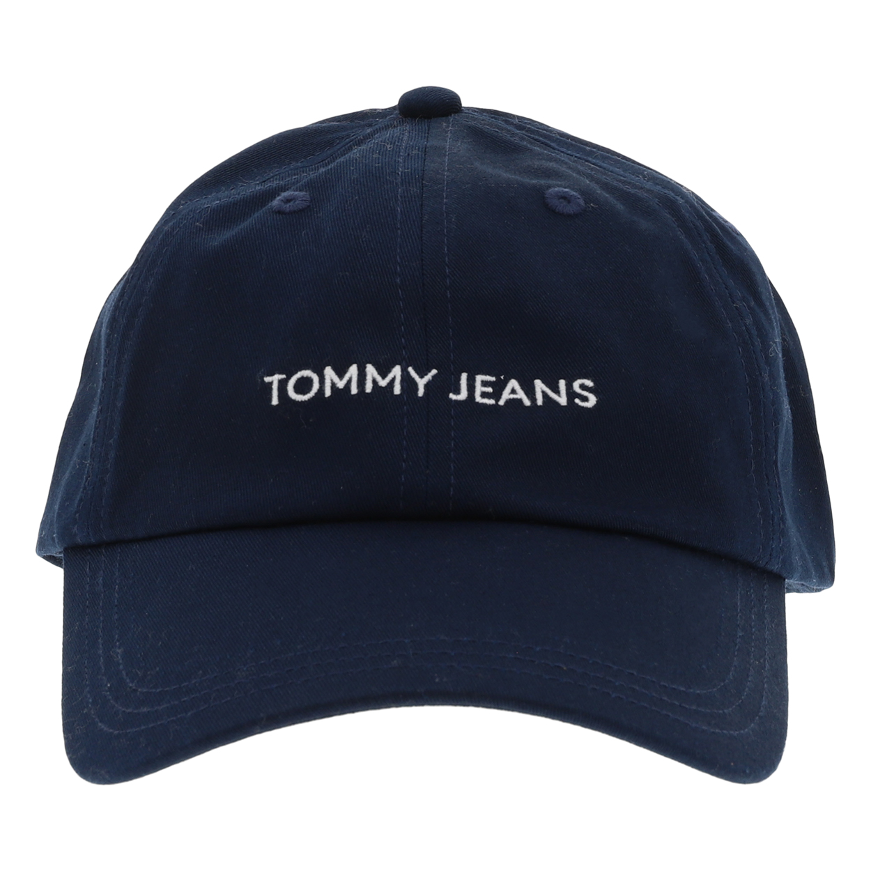 Casquette Tommy Jeans en coton bleu marine