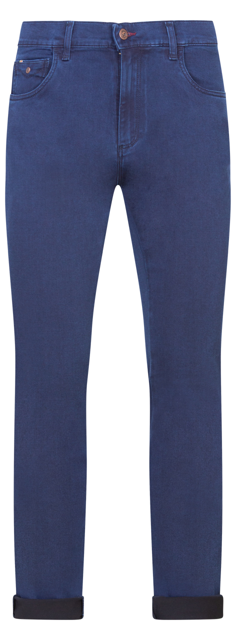 jean grande taille lcdn coupe ajustée bleu indigo