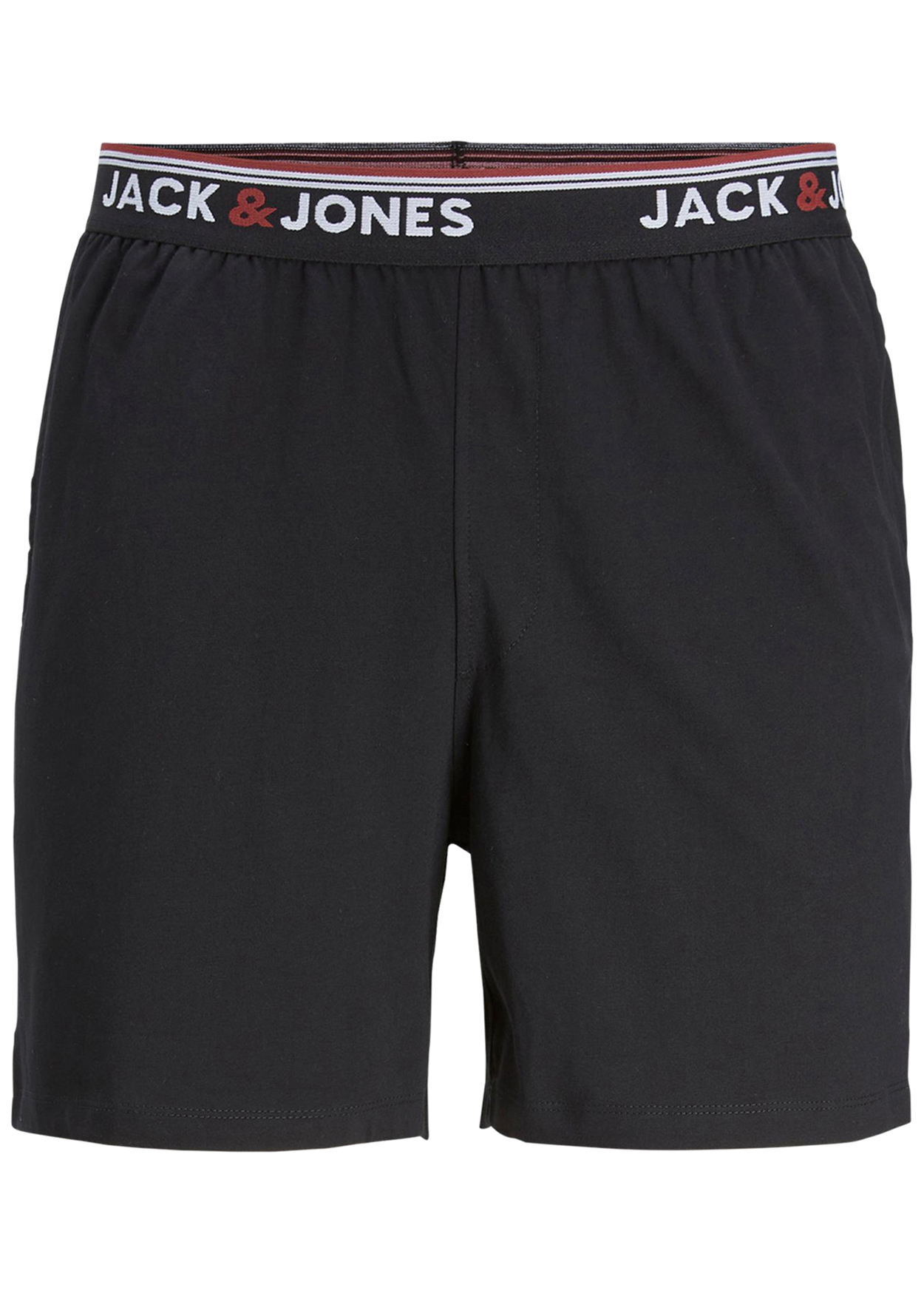 Short de pyjama Jack & Jones Jacron en coton noir