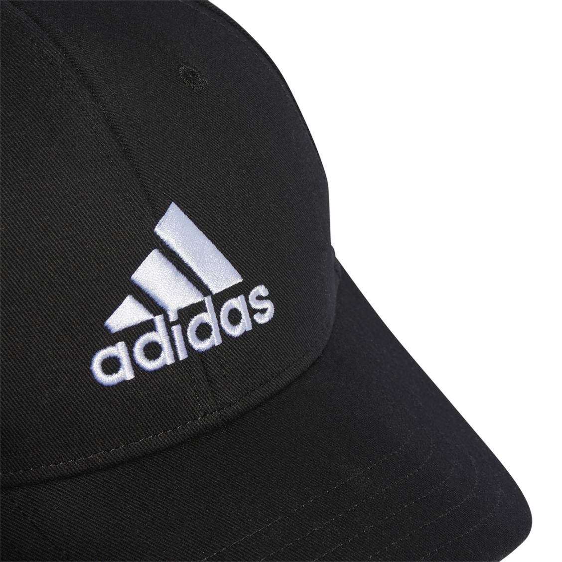 Casquette Logo Adidas : Noir Et Blanc