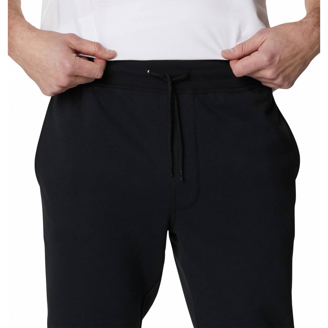 Pantalon jogging coupe slim - homme - 02084 - noir