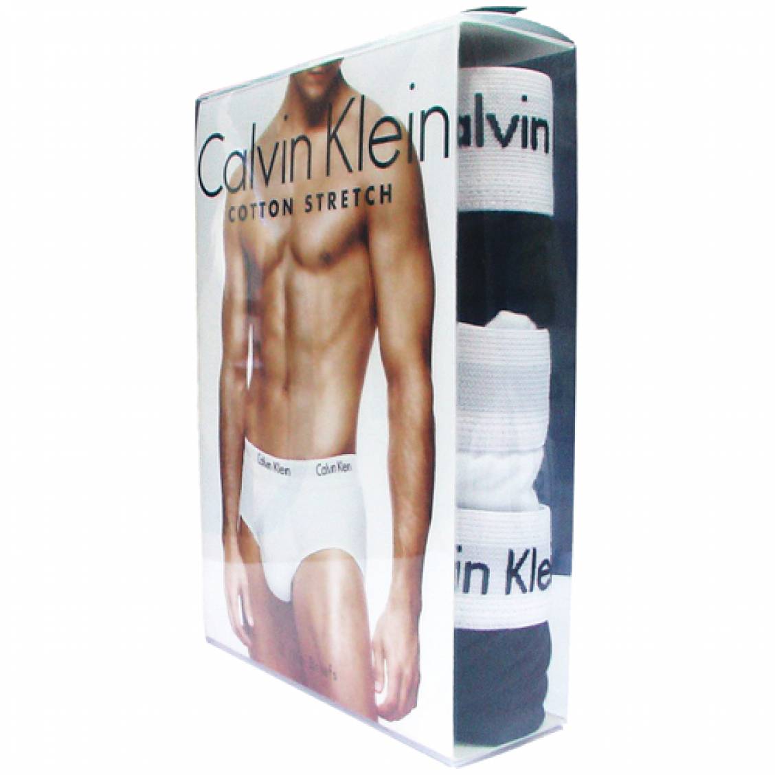 3 slips Calvin Klein en coton stretch