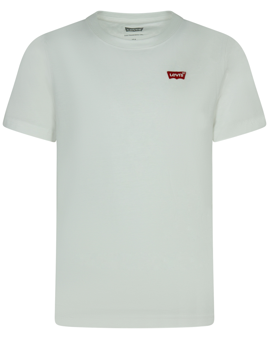 T-shirt avec logo brodé Levi's coton blanc avec manches courtes et col rond