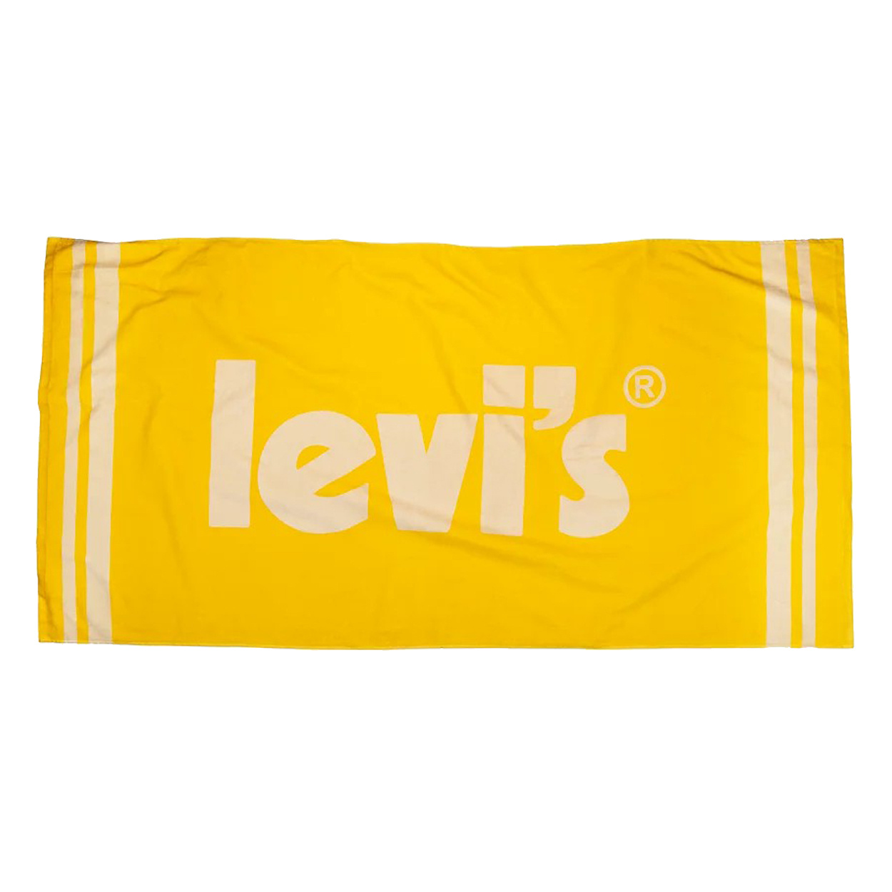Serviette de bain Levi's en coton jaune