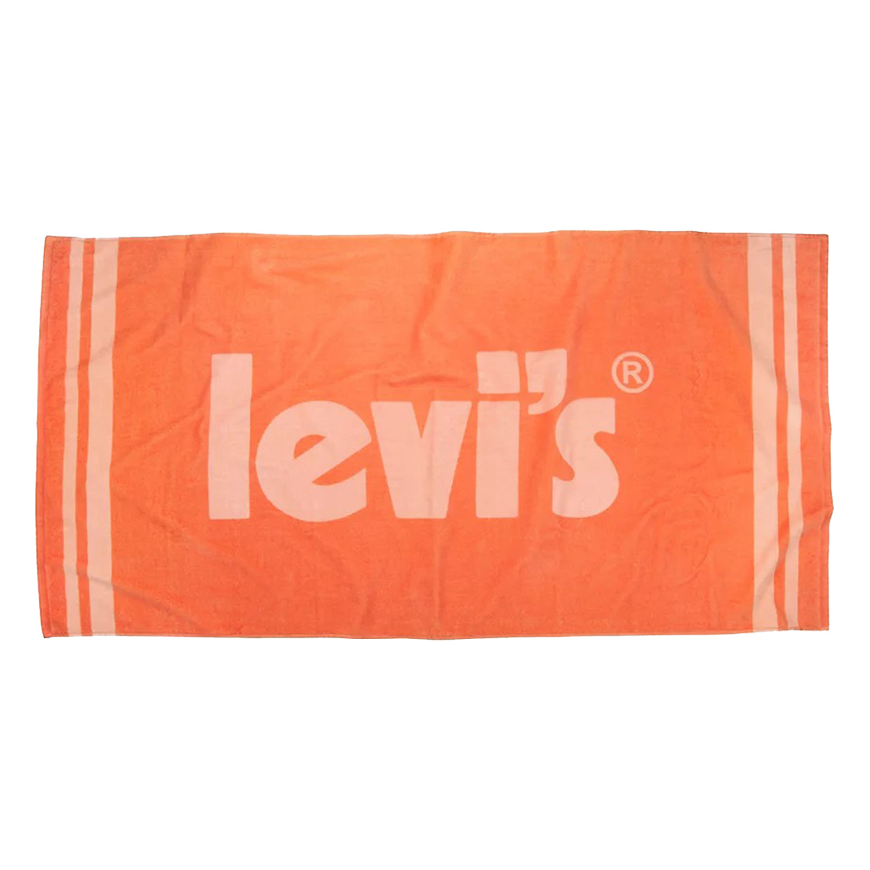 Serviette de bain Levi's en coton orange